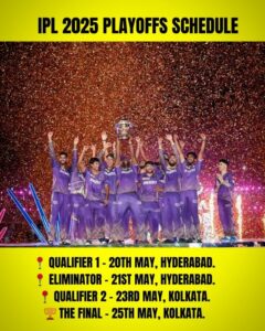 Ipl 2025 schedule 